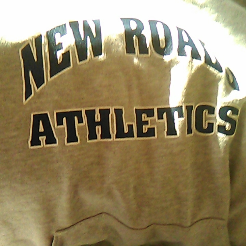 Hooded sweatshirt.  Hoodie